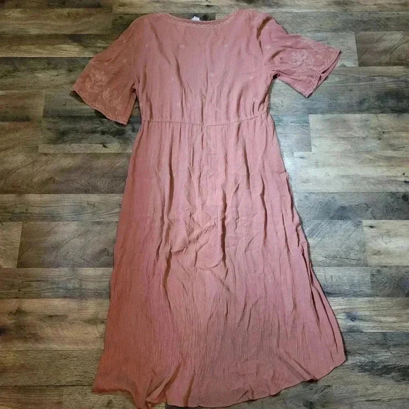 NWT American Eagle Embroidered Kimono - Cover Up Wrap Dress Size XS/S - Picture 7 of 7